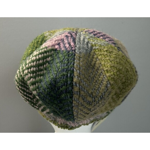 NWT ARAN SWEATER MARKET Donegal Loden Wool Newsboy Cap Colorful Tweed Ireland OS